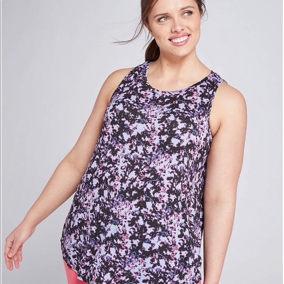 Lane Bryant Tops - Lane Bryant Livi Cut Out Back Tank Size 14/16